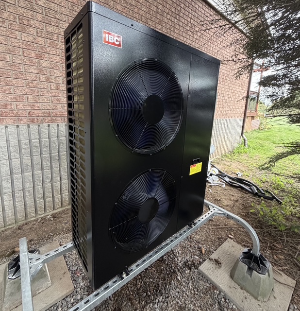 IBC heat pump exterior unit installed by Kanata HVAC